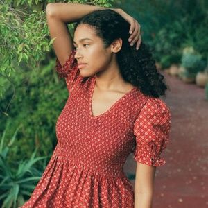 Christy Dawn Brooklyn Red Petunia Dot